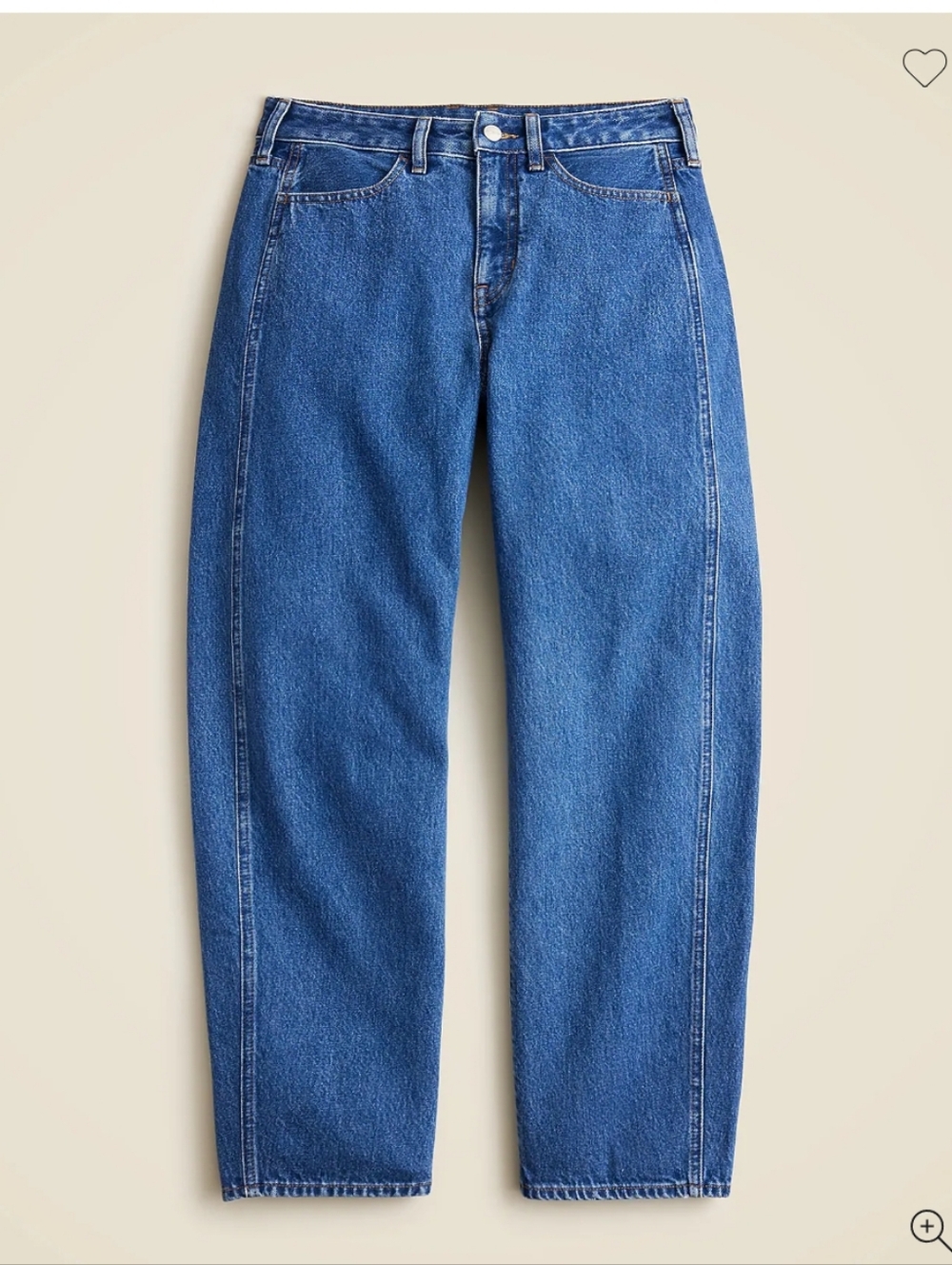 J Crew Barrel-leg jean CK153 Size 29 NWT